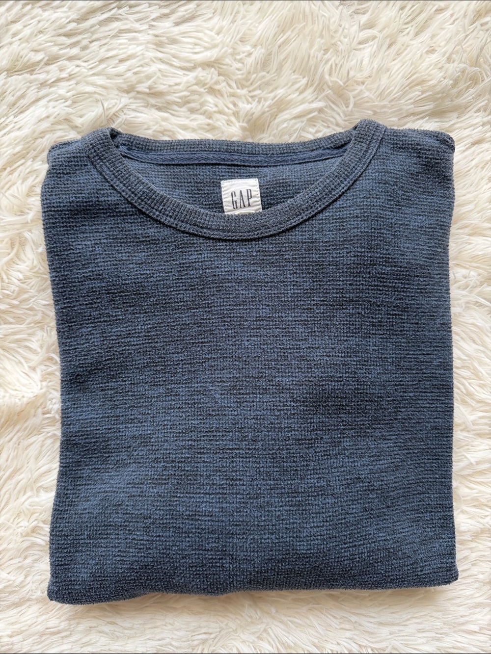 GUC GAP Men's Crewneck Sweater in Dark Blue